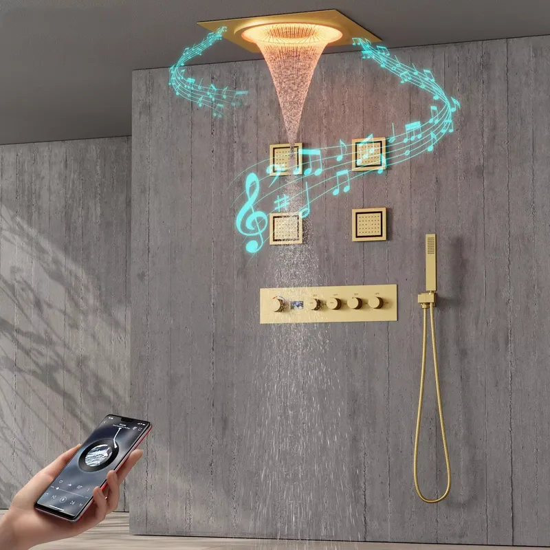 Spa & Wellness Joule - Set Doccia LED Intelligente con Musica,