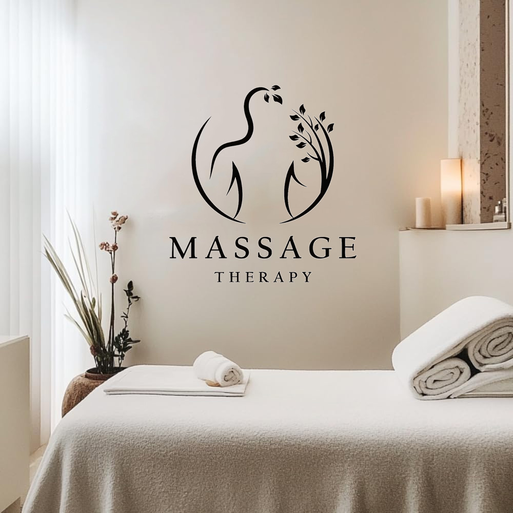 Spa Wellness Usa - Adesivo da parete in vinile per